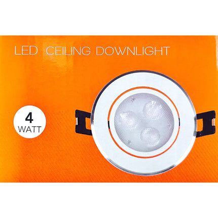 Foco Led Embutido Ceiling Downlight 4w Luz Fría (6500k)- Fsl