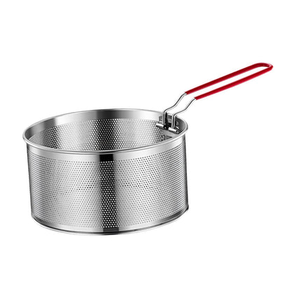 Cesta Para Freír De Acero Inoxidable Para Freír Alitas De Pollo, 20 Cm