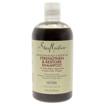 Shampoo Shea Moisture Aceite de Ricino Negro Jamaicano 384ml Unisex