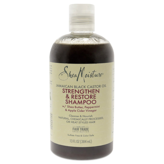 Shampoo Shea Moisture Aceite de Ricino Negro Jamaicano 384ml Unisex
