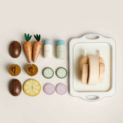 Set Juego de Pollo De Madera