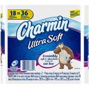 Papel Higiénico Charmin Ultra Suave Doble Rollo 18 unidades