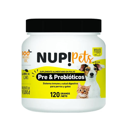 Pre y Probiótico de Pollo para Perros