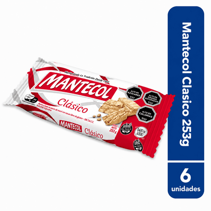 Pack 6 Mantecol 253 G