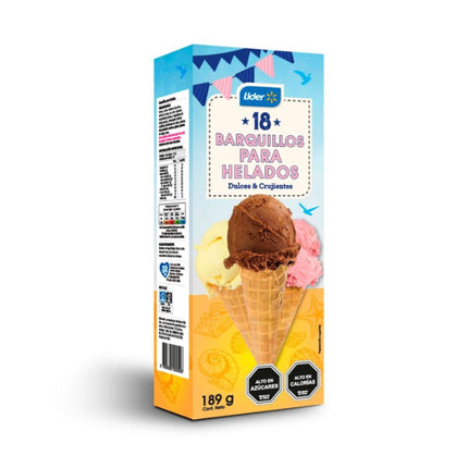 Barquillo para Helado Caja, 189 g - | Apishop