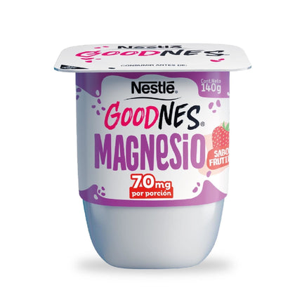 Yoghurt Batido Goodnes Magnesio Frutilla, 140 g | Apishop