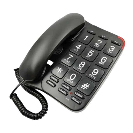 Teléfono Sobremesa Tecnolab Negro Adulto Mayor