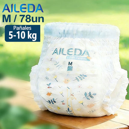 Pañales Aileda Pants Sin Género M Para 5 - 10kg 78 Unidades