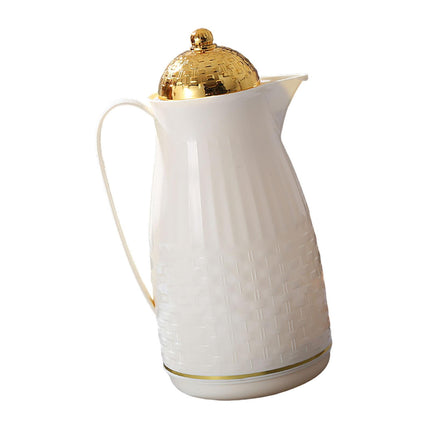 Hervidor De Agua Esmaltado, Fácil De Limpiar, Para Café, Para Restaurantes, Hogar, Para Calentar Café, Patrón Trenzado