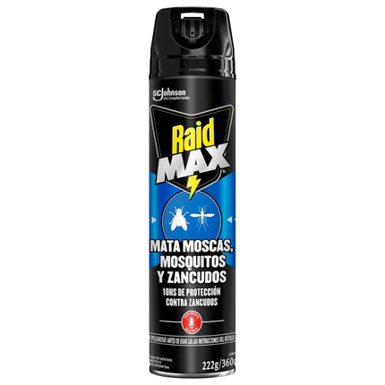 Insecticida Mata Moscas y Mosquitos Aerosol, Aerosol 360 cc