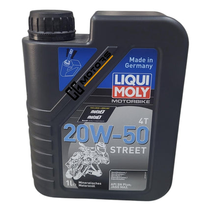 Aceite De Moto 20w50 Semi-sintetico Liquimoly 4t 1l Original