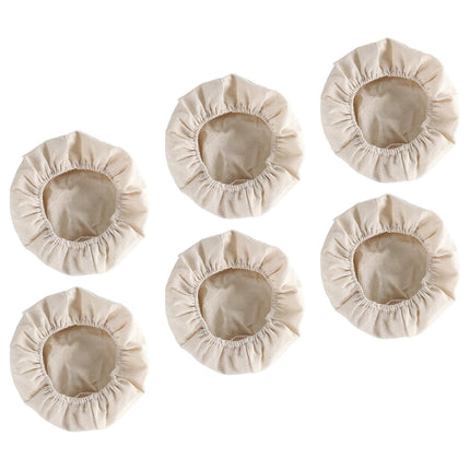 6 Piezas De Cestas Para Fermentación De Pan, Forro De Tela, Cesta Para Masa De Hornear, Cubierta Para Escritorio S