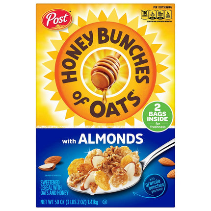 Cereal Honey Bunches Of Oats Almendras 2 Un X 705 G