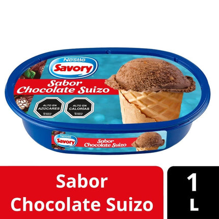 Helado Chocolate Suizo Cassata, 1 L - Savory | Apishop