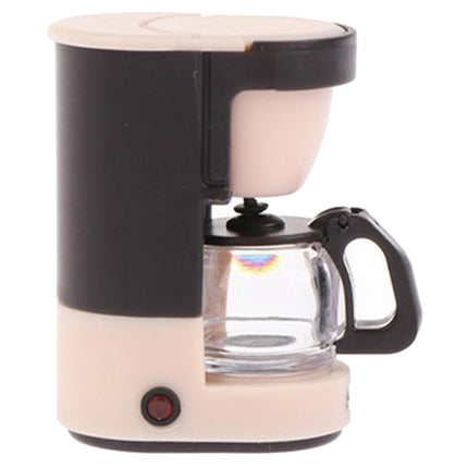 Máquina De Café De Simulación Casa De Muñecas Escala 1/12 Para Decoración Accs Rosa