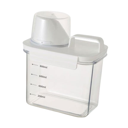 Contenedores De Polvo Para Ropa Dispensador De Detergente Para Ropa Líquido Transparente Para Inodoro 1100ML