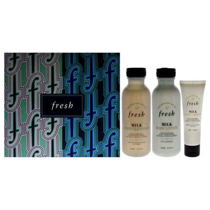 Set de Cuidado Corporal Fresh Trío Nutritivo de Pies a Cabeza 250ml