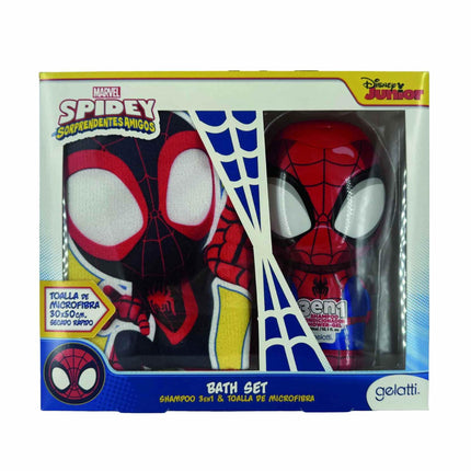 Shampoo 3 en 1  + Toalla de Microfibra Spidey