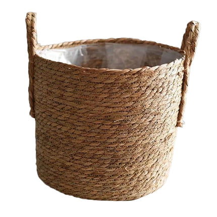 Cesta De Flores Cesta De Almacenamiento Rústica Cesta De Dulces Para Dormitorio Sala De Estar 25 Cm X 20 Cm