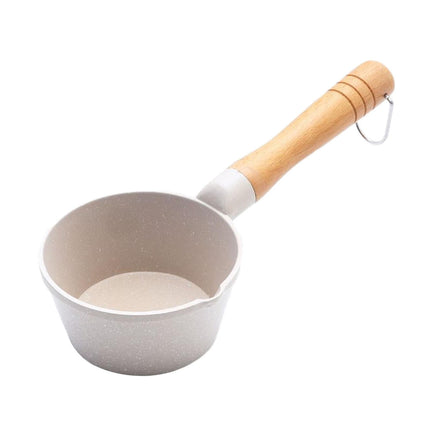 Cocina Pequeñas Cacerolas De Leche Café Calentador De Leche Pequeños Utensilios De Cocina Para El Hogar Restaurante Blanco