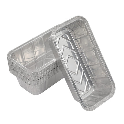 Moldes para pan Waytiffer, de aluminio, desechables, resistentes, de 2 libras, paquete de 25 unidade