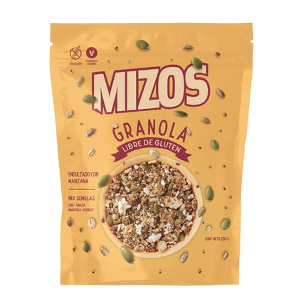 Mizos Granola Mix Semillas 12 unidades - 250 gr