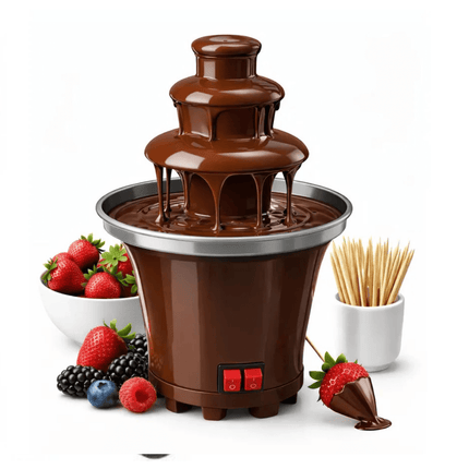 Cascada Fuente De Chocolate De 3 Niveles Acero Inoxidable
