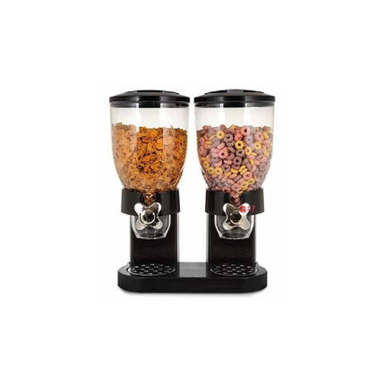 Dispensador De Cereal Y Semillas Doble Con Pedestal -