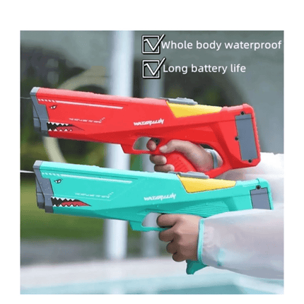 Pistola De Agua Tiburón Water Blitz Diseño Ergonomico