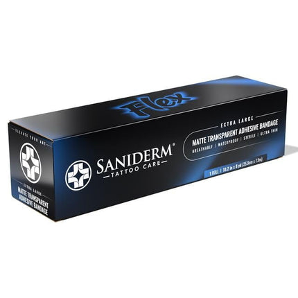 Vendaje para el cuidado posterior del tatuaje Saniderm Flex 26 cm x 7,5 m