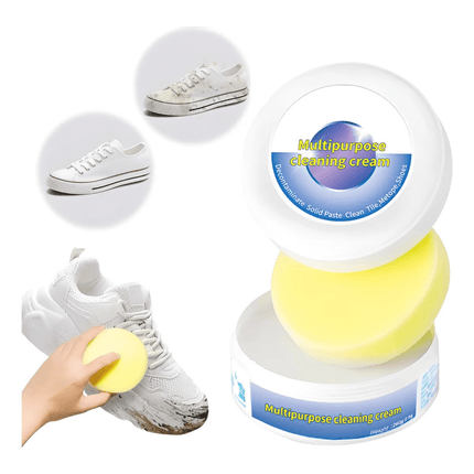 Crema Limpiadora Multiusos Para Zapatillas 260g Blanco