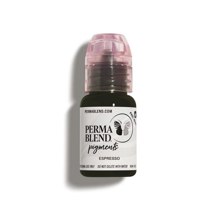 Tinta para Tatuaje Perma Blend Espresso Marrón 15mL Vegana