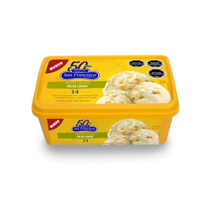 Helado Pie De Limón Cassata, 900 ml - San Francisco | Apishop