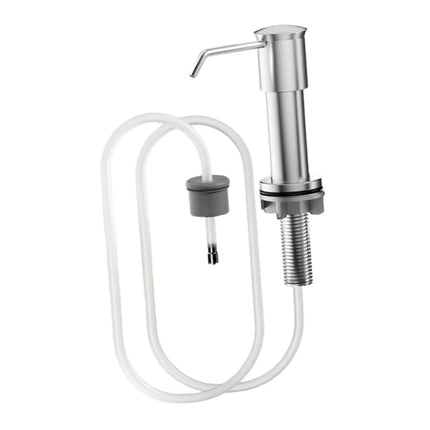 Dispensador De Jabón Para Platos, Herramientas, Dispensador De Loción Para Fregadero, Para Cafetería, Oficina, Cocina, Color Plateado