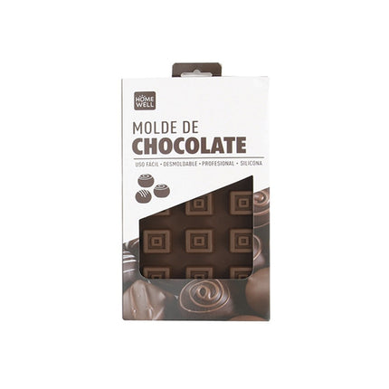 MOLDE CHOCOLATE SILICONA 21x10.5CM