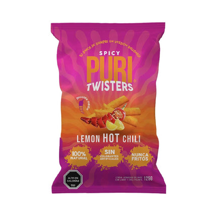 Puri Twister Sabor Limon Picante, 125 g