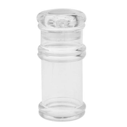 frascos de condimento claro botella dispensadora de aceite, frascos de especias, botella de sal de azúcar botella de aceite blanco medio