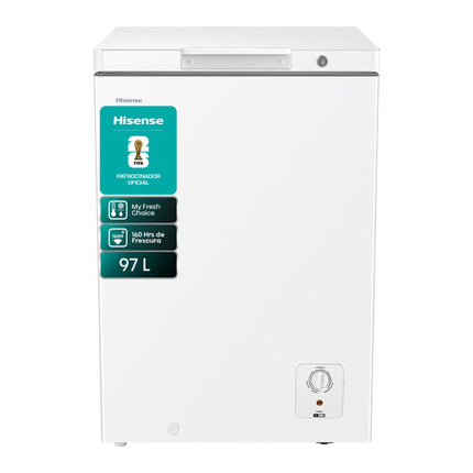 Freezer Hisense Horizontal / FT100N1BWF 97 Litros