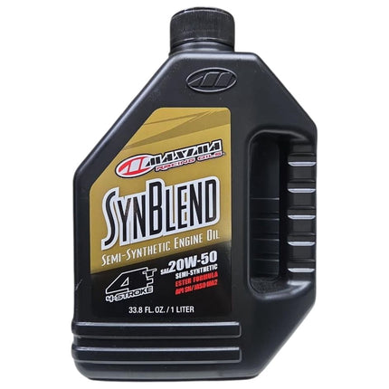 Aceite Moto Y Cuatriciclos 20w 50 Semi Sintético Máxima 1l