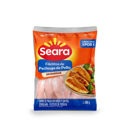 Pollo Filetitos De Pechuga Congelada, 800 g