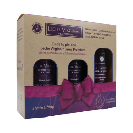 Pack Leche Virginal® Serum + Contorno de Ojos + Agua micelar