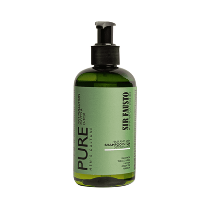Shampoo Pure D-Tox Sir Fausto 250 ml – Limpieza fresca para cuero cabelludo sensible