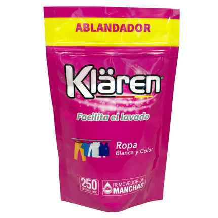 Ablandador Polvo Ropa Blanca y Color Doypack, 250 g