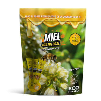 DOYPACK SACHET COMPOSTABLE MIEL MULTIFLORAL