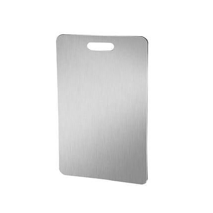 Tabla De Cortar De Acero Inoxidable, Tablero Para Galletas Y Pizza, Plato Resistente Para Descongelar Carne, Pequeño