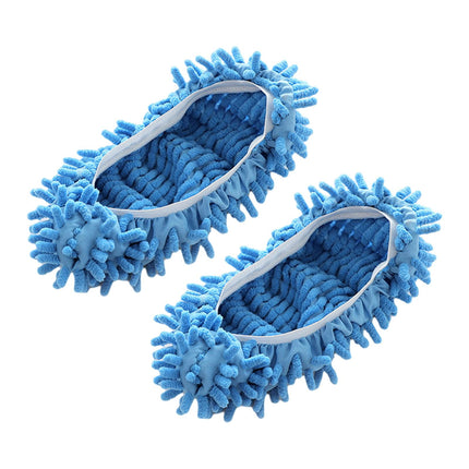 Fregona Zapatillas Limpiador Zapatos Cubierta Para Casa Baño Piso Limpieza Azul