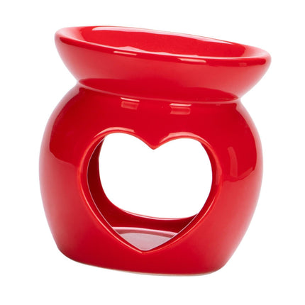 Quemador De Aceite Esencial, Candelero De Cerámica Para Sala De Estar De Yoga, Color Rojo
