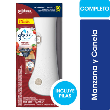 Desodorante Ambiental Automático Automático Manzana y Canela Pack, 175 g