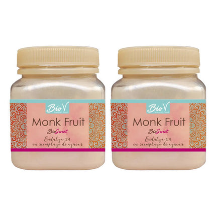 Pack X2 Monk Fruit Endulzante 100% Natural 60gr Bio V