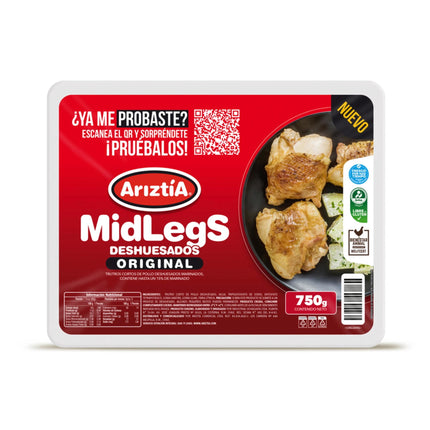 Pollo Trutro Corto Deshuesado Bandeja, 750 g